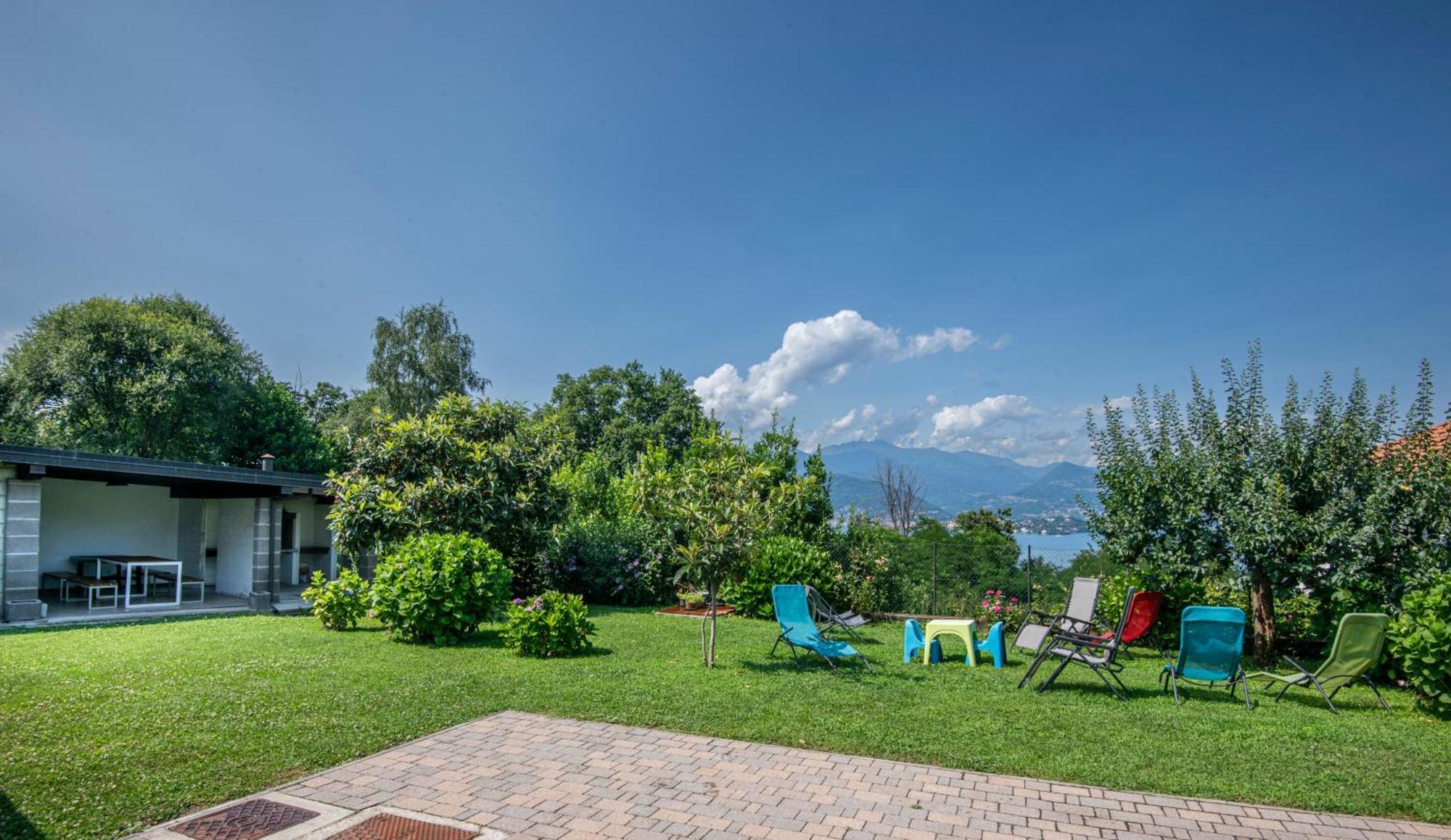 Casa Lilla - Lakeview Large Apartments With Garden Above Stresa Exteriér fotografie